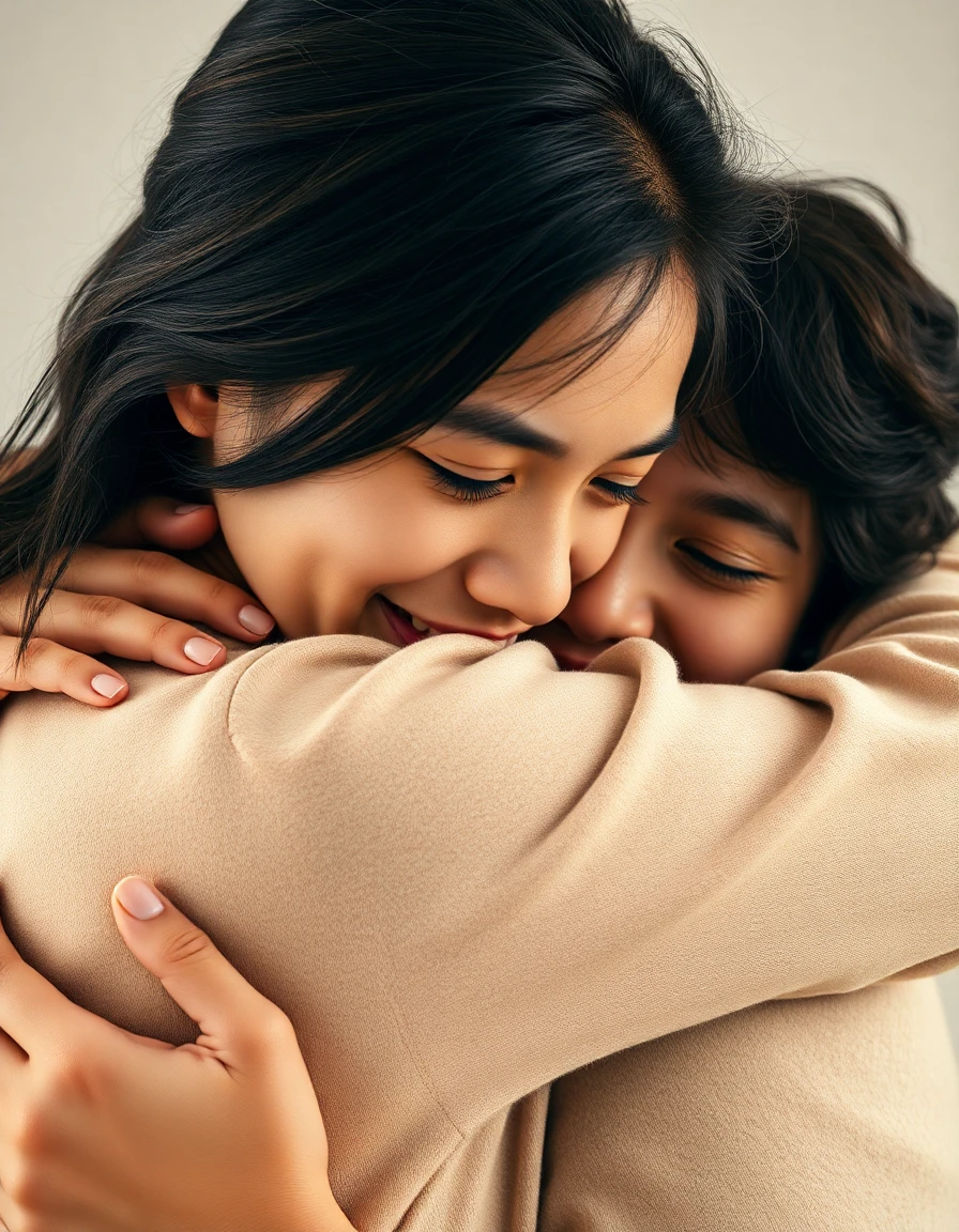 Voce sabia que abracar libera hormonio da felicidade capa